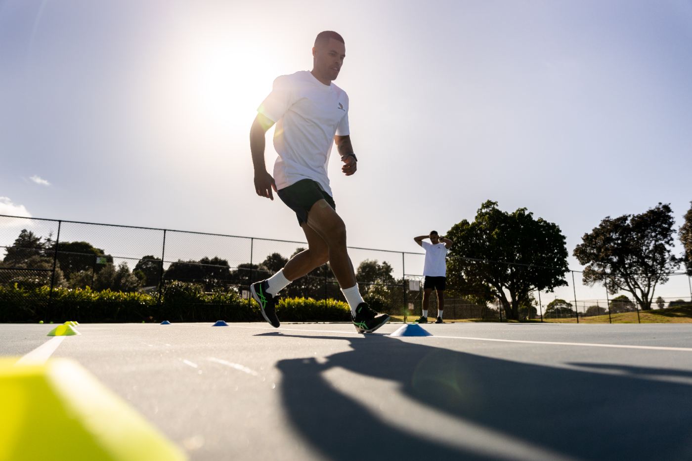 Tennis-specific movement training